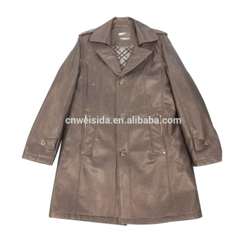 top quality stand collar men's mink fur coat