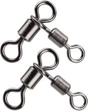 Three-Way Barrel Swivels Fishing Connector for Carp Fishing Terminal Tackle
