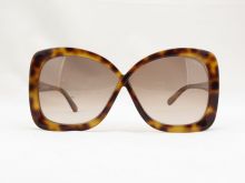 Tortoise Brown Gradient Lens Tom Ford Ladies Sunglasses Tf 0227 53p 63-5 130 Oem