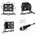 1080p 12V سيارة/RV/Bus/Truck Camera AHD LED أبيض ضوء اللون الكامل رؤية ليلية الكاميرا 360 مراقبة السيارة الاحتياطية الكاميرا العكسية