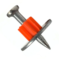High-Quality Galvanized Nail with Red Washer: Drive Pin Nail