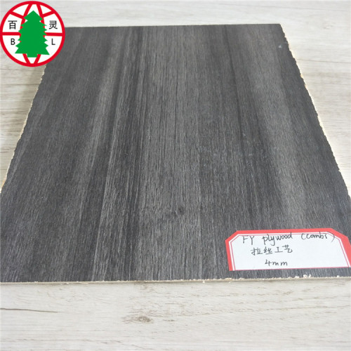 Wiredrawing Design melamine laminated plywood for furniture