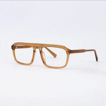 Oversize Trendy Acetate Unisex Blue Light Eyeglasses