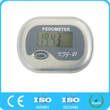 Pedometer (Argent painted) , High Calculate The Step Automatically, Calculate The Step Automatically