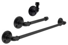 Industrial Pipe Bathroom Hardware Fixture Set