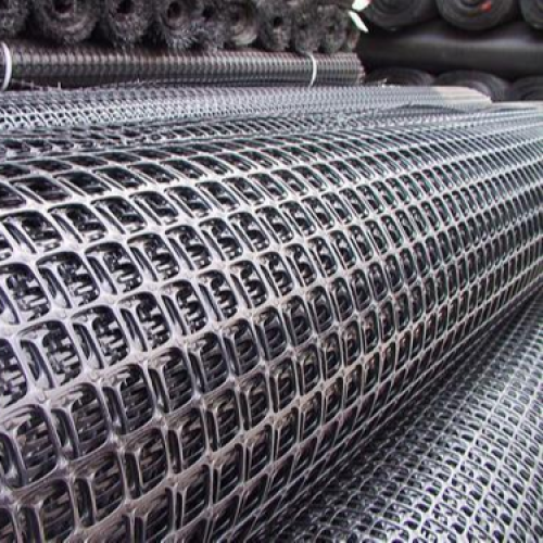 PP Bioxical Geogrid Geogrid 30KN Усиление дорожного покрытия