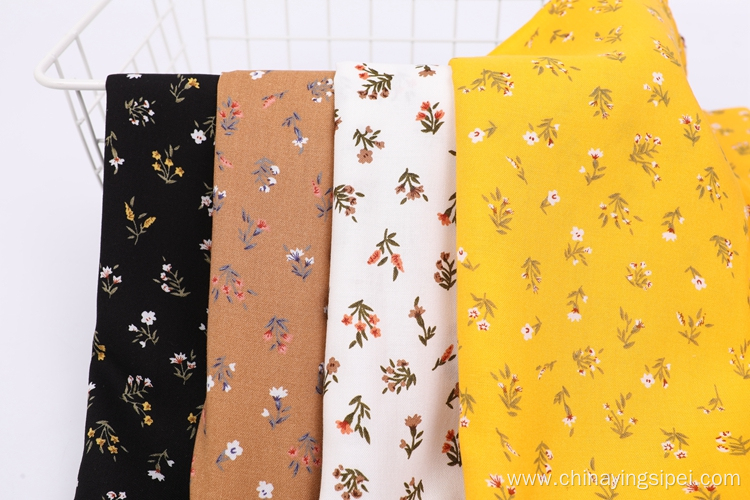 Eco-friendly Challis Printed Design Shirt Print Fabrics