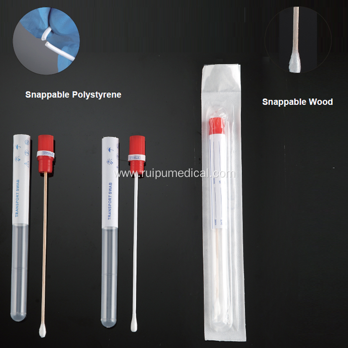 Transport Swab Soft & Hard Tube