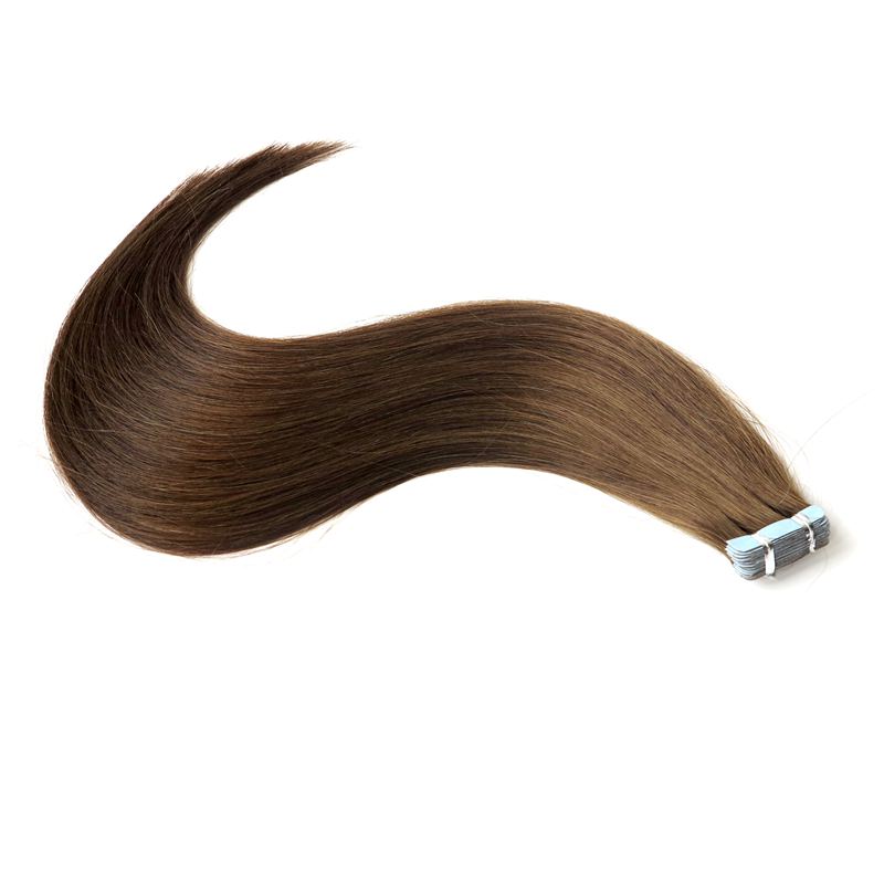 Wholesale Virgin Human Hair Tape In Double Drawn Remy Russian Tape Hair Extensions