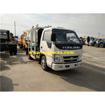 Camions à ordures de 3 CBM Foton Bucket