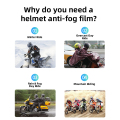 Filem Helmet Motosikal Anti Fog Waterproof