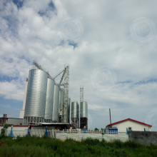 Steel plate silo for seed conservation