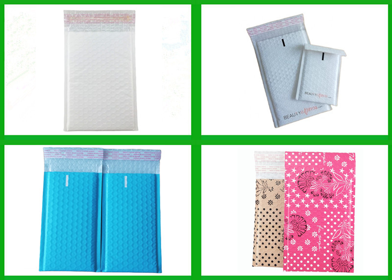All poly bubble mailers