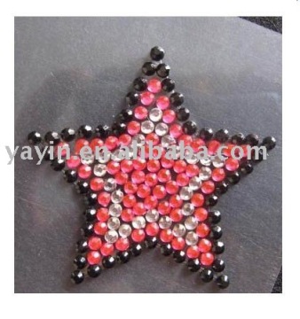 Water-proof and decorative mobile phone crystal stickers