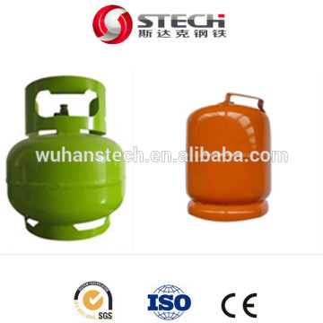 3KG lpg gas cylinder for BBQ camping