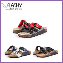 Wholesales florida slipper sandals comforable men slipper leather EVA