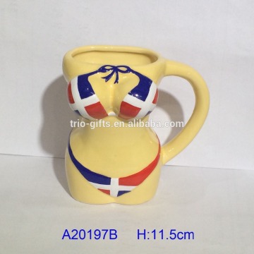 sexy bikini girl body mug flag collection