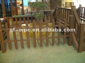 Eco wood plastic composite wpc fencing