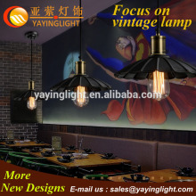 industrial flower cast iron shape pendant light,global fancy breif small pendant lighting,vintage luminaire lamp for coffee shop