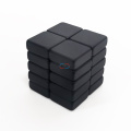 Block 10x10x4 mm Black Epoxy Magnet