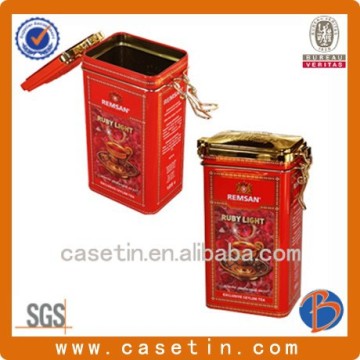 tea packaging tin boxes/decorative tin boxes/pacakge tin box