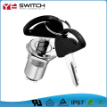 19mm 2-3 Position Electric Shutter Key Switch