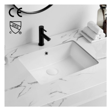 Ceramic Undermount Bathroom Sink
