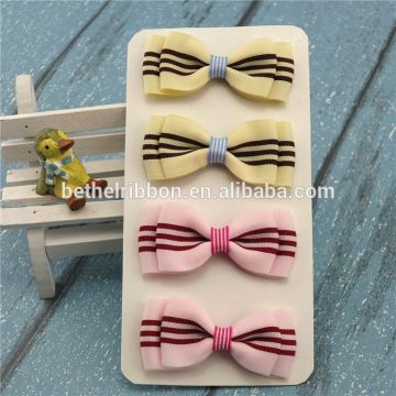 Factory Customized printed Ribbon bow for packaging artificial flower manufacturer