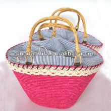 HIFA Recycled Wheat Straw Basket Bag