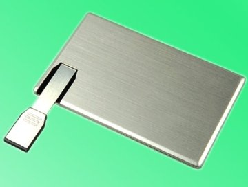 Aluminium Alloy Metal Credit Card Usb Drive Business Name Card Usb Flash Memory