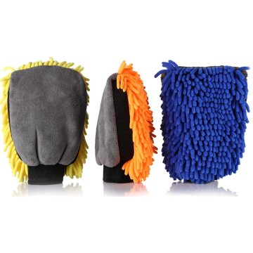 Waterproof Car Wash Mitt & Detailing Brush Set for Auto Care