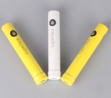 Screw Cap Recycling plain aluminum Cigar tube