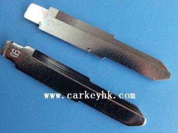 New arrival! Mitsubishi Remote Key Blade 16# key blade replacement