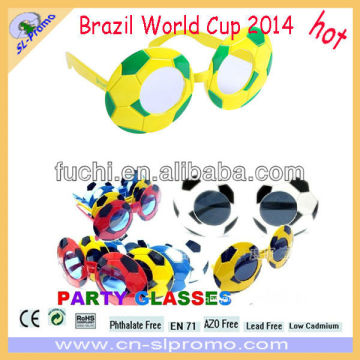 World Cup 2014 Sunglasses Brazil Flag Football Sunglasses Football Fan Sunglasses