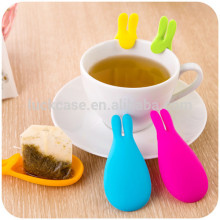 Creative Multifunctional Colorful Silicone Cup Tea Bag Holder