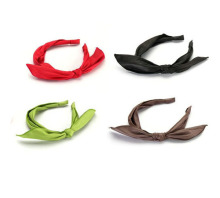 Fabric twining hair bands for girls designing