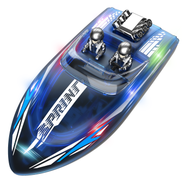 Customized 20Km/h High Speed RC Wave Rage: Wireless Rechargeable Lighting RC Bumper Boat