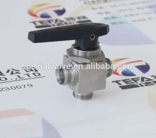 stainless steel swagelok tee Ball Valve