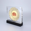 APEX Rectangle Coin Display Stand Case Dengan Magnet