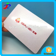 CR80 Standard Size Plastic Card/PVC Card/Plastic PVC Card for membership