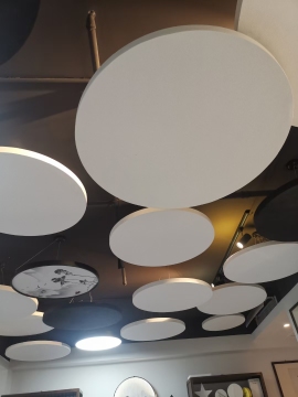 Fire Retardant Sound Dampening Ceiling Panels