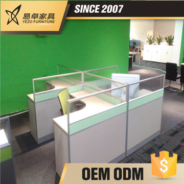 Flexible design office furniture work desk computer staff cubicle workstation