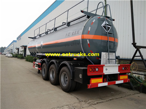 Tri-axle 28 CBM Hydrochloric Acid Trailers