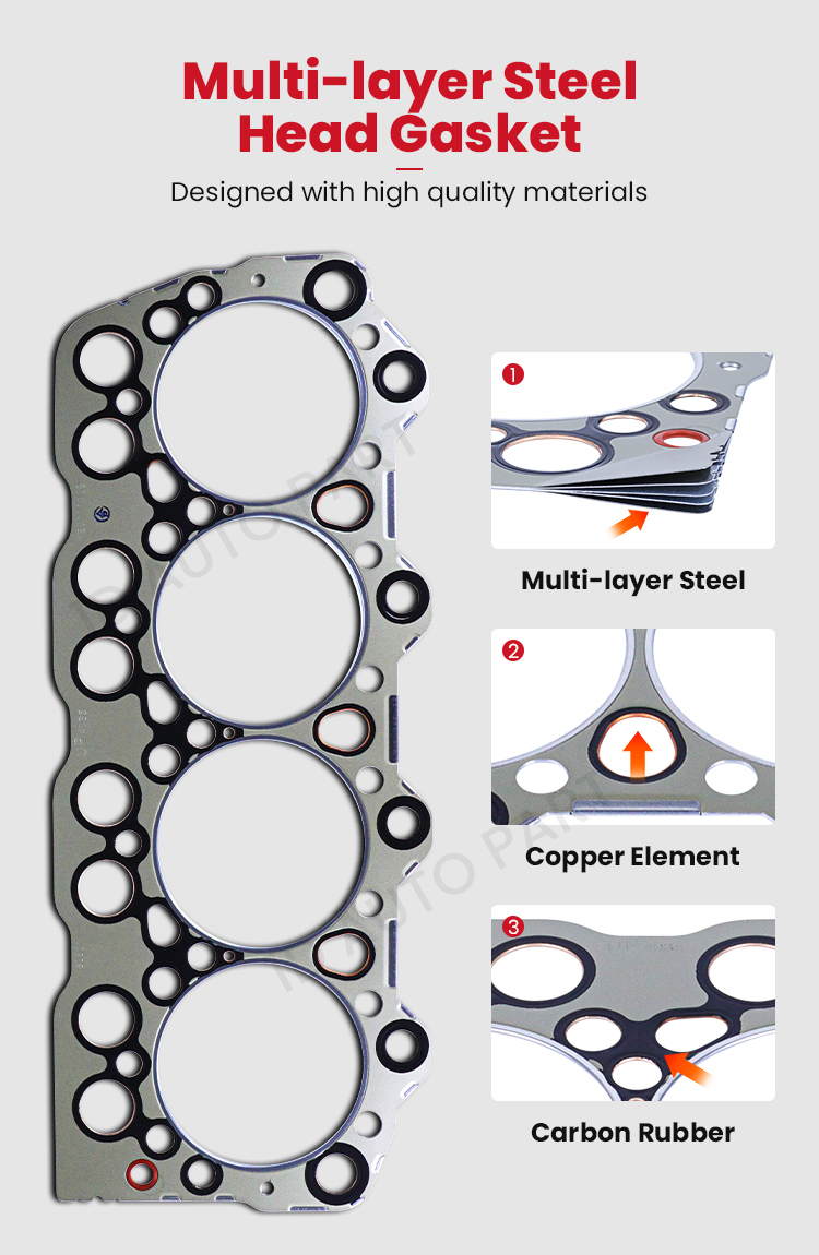 Auto Parts Full Gasket MITSUBISHI 4D35