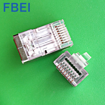 RJ45 pass through connector