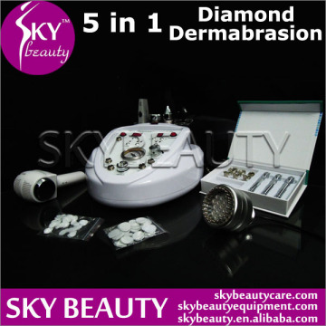 5in1 Unit Diamond Dermabrasion Machine Ultrasonic Scrubber Photon