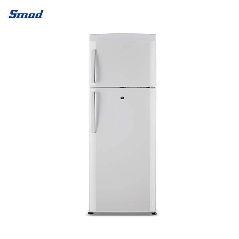 Smad 280L Home Double 2 Doors Fridge Top Freezer Refrigerators