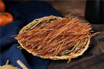 the dried smoked squid