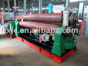 Mechanical 3-roller symmetrical plate rolling machine