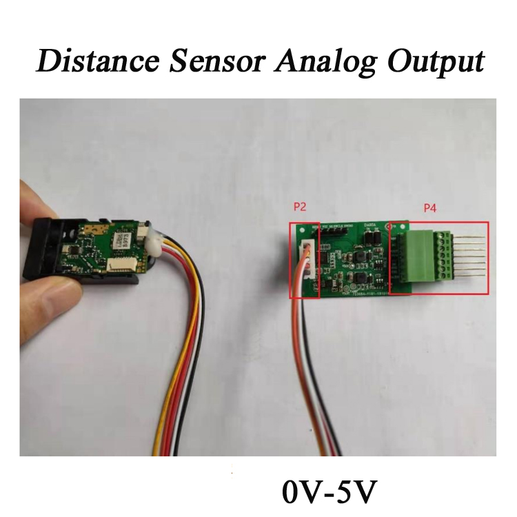 10m 5V avståndsgivare Analog utgång